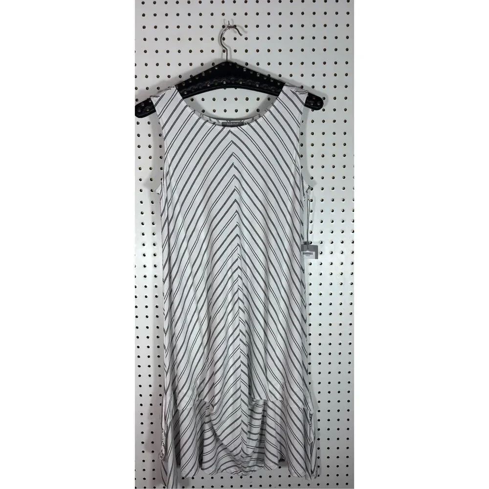 Habitat clothes to live in striped tank dress size XS